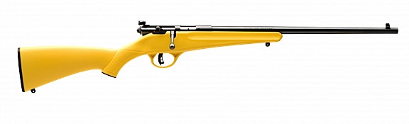 Savage Arms Rascal Youth Bolt Action .22 LR Yellow Rifle