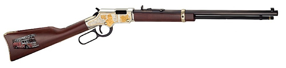 Henry Golden Boy Firefighter Tribute Edition .22 LR Blue/Black Rifle
