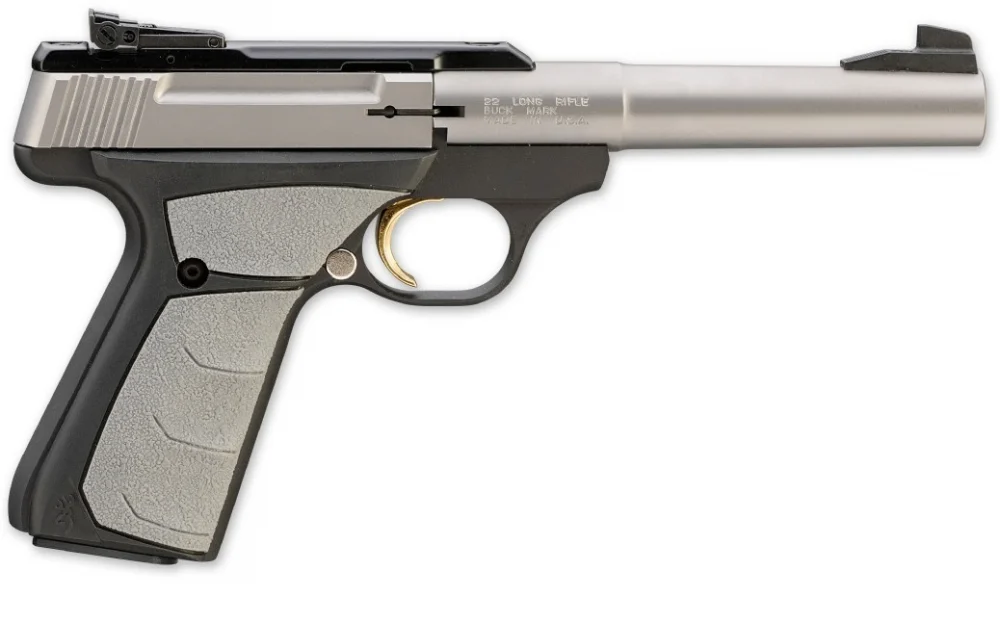 Browning Buck Mark Camper .22 LR Stainless/Silver Pistol