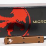 Microtech U.T.X-70 D / E Tan Standard OTF