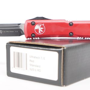 Microtech Ultratech T/E w/Red Handle