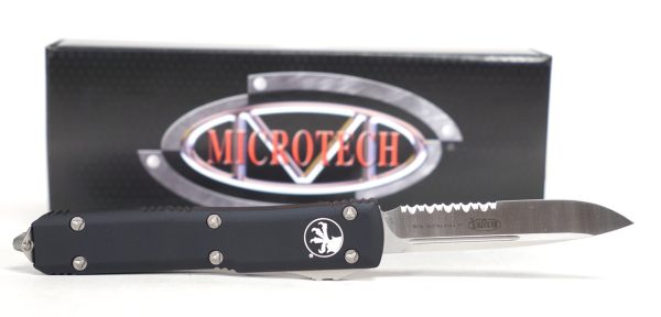 Microtech Ultratech S/E OTF Automatic Knife Black 3.4"