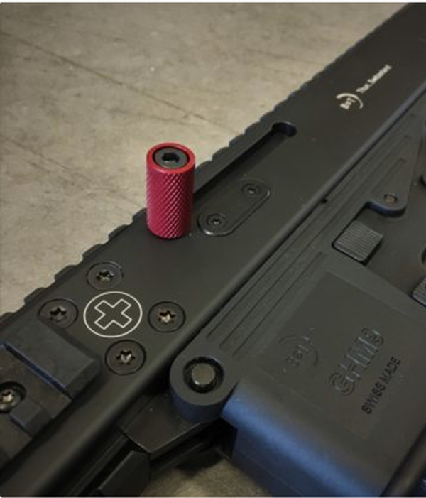 HB Industries B&T GHM9 Charging Handle Red or Black - Image 3