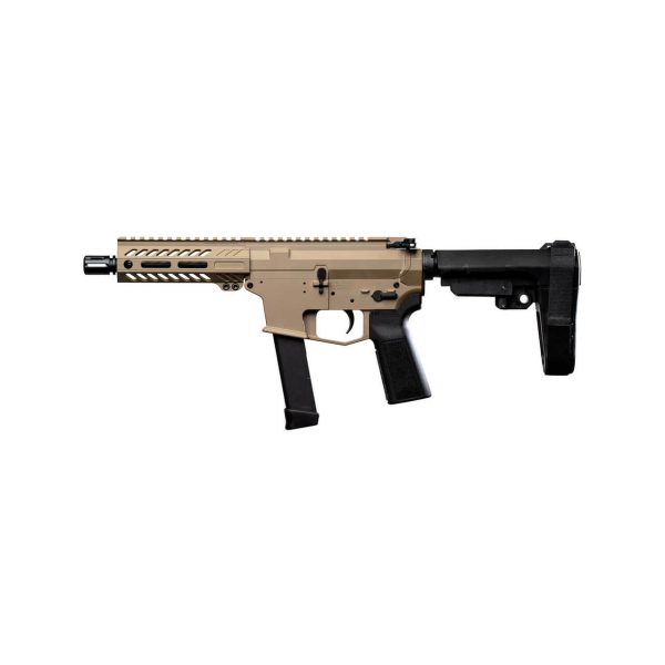 Angstadt Arms - UDP-9 Pistol with SBA3 Brace in Magpul FDE