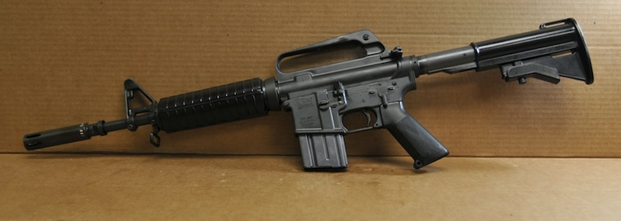 Colt M-16 Model 639 5.56mm with Registered Moderator