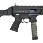 Grand Power Stribog SP9A1 Gen2 9mm, 8" Barrel, Folding SB Tactical Pistol Brace, Black, 3 x 30rd