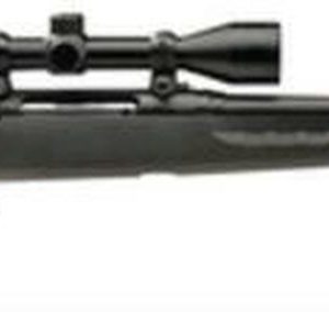 Savage Axis XP .25-06 Remington 22 Inch Barrel Matte Black Synthetic Stock 4 Rounds Includes 3-9X40mm Riflescope Mounted