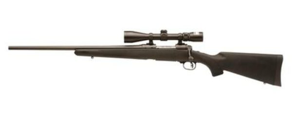 Savage Model 11 Trophy Hunter XP Package 7mm-08 Remington 22" Blued Barrel Black Synthetic Stock 4rd Includes Nikon 3-9x40mm Riflescope Mounted Left Handed