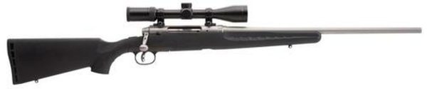 Savage Axis II 223 Remington, With 3X9X40 Scope, 22" Barrel, Stainless Steel, 4+1, Synthetic Black