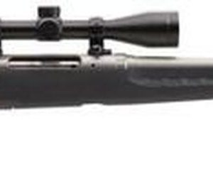 Savage Axis II 270 Winchester, With 3X9X40 Scope, 22" Barrel, Stainless Steel,, , Synthetic Black, 4 rd