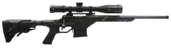 Savage 10BA Stealth .308 20" Threaded Barrel Monolithic Chassis Fab Defense GL-Shock Stock 10rd Mag