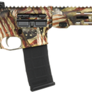 Savage MSR15 Recon 223 Rem/5.56, 16.1" Barrel, Magpul CTR Stock, American Flag, Black Melonite, 30rd