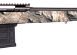 Savage 110 Ridge Warrior Bolt 308 Win, 24" Barrel, Accustock Mossy Oak Overwatch Stock Gunsmoke Gray PVD, 10rd