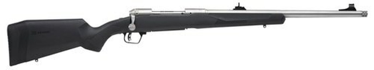 Savage 10/110 Brush Hunter 375 Ruger, 20" Barrel, Stainless Steel,, , Synthetic, 3 rd