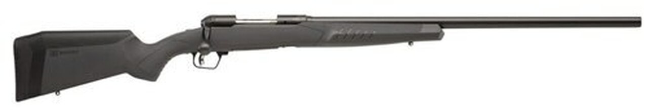 Savage 110 Walking Varminter, 223 Rem, 26" Barrel, Black Barrel and Action, Gray Polymer Stock, 4Rd,