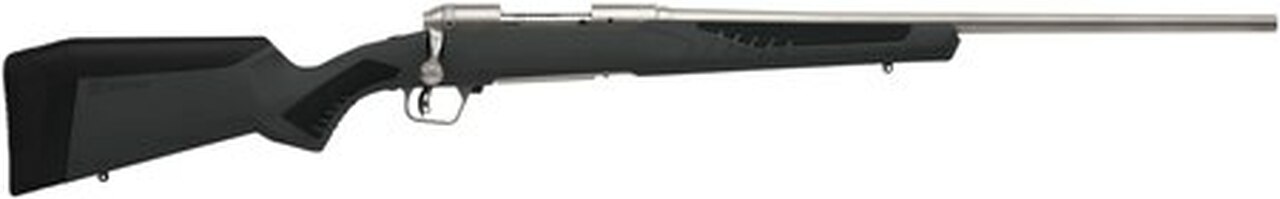 Savage 10/110 Storm 223 Remington/5.56 NATO, 22" Barrel, Stainless Steel,, , AccuFit Gray Stock, 4 rd