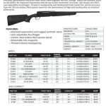 Savage Axis II Compact, 6.5 Creedmoor, 20" Barrel, Black Color, Black Polymer Stock, 4Rd, Detachable Box Magazine