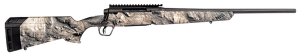 Savage Axis II 223 Rem/5.56 NATO, 20" Barrel, Synthetic Mossy Oak Overwatch Stock Gunsmoke Gray PVD, 4rd