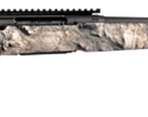 Savage Axis II 25-06 Rem, 20" Barrel, Synthetic Mossy Oak Overwatch Stock Gunsmoke Gray PVD, 4rd