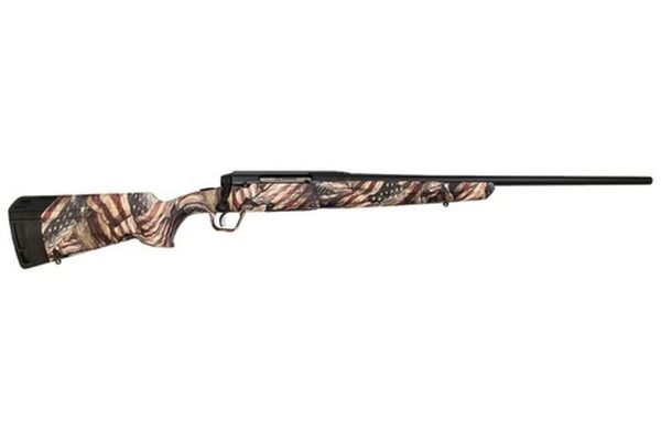 Savage AXIS II 243 Win, 22" Barrel, American Flag Synthetic Stock, 4rd
