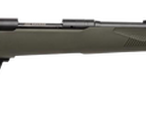 Savage 110 Hogue Hunter, 350 Legend, 18" Barrel, Black Barrel and Action, Olive DrabGreen Polymer Stock, Adjustable Iron Sights, 4Rd,