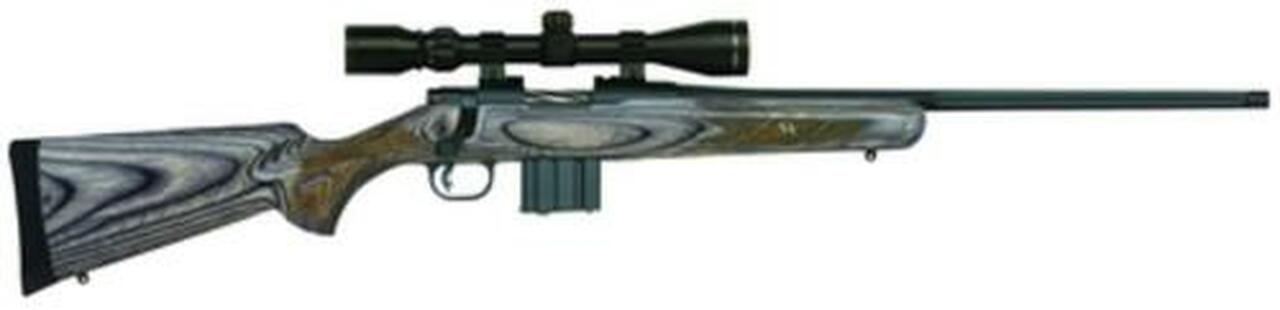 Mossberg MVP Predator 5.56 20" Sporter Fluted Threaded Barrel, Laminate Sporter Stock 3-9x40mm Riflescope 10rd Mag