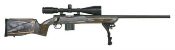 Mossberg MVP Varmint Bolt Action Rifle .204 Ruger 24" Medium Bull Fluted Barrel Matte Blue Finish New Bench Rest Style Laminate Stock 4-16x50mm Riflescope/Rings 10rd