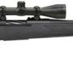 Mossberg Patriot Super Bantam .243 Winchester 20" Fluted Barrel Matte Blue Finish Adjustable LOP Black Synthetic Stock 5rd With 3-9x40mm Riflescope