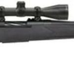 Mossberg Patriot Super Bantam 7mm-08 Remington 20" Fluted Barrel Matte Blue Finish Adjustable LOP Black Synthetic Stock 5rd With 3-9x40mm Riflescope