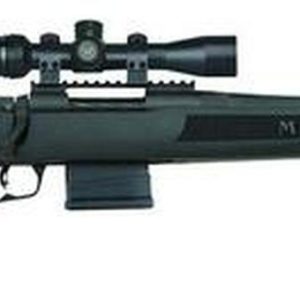 Mossberg MVP Flex Bolt 308 Win/7.62mm 18.5" Barrel, 6-Position Black Stock Blued, 10rd