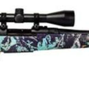 Mossberg Patriot Super Bantam, .243 Win, 20" Fluted SS Barrel, Muddy Girl Camo, 3-9x40 Scope