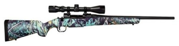 Mossberg Patriot Super Bantam, .243 Win, 20" Fluted SS Barrel, Muddy Girl Camo, 3-9x40 Scope