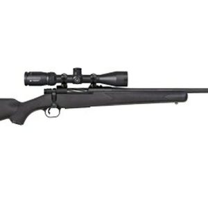 Mossberg Patriot .22-250 Rem, 22" Barrel, 3-9x40mm Vortex Crossfire II, Black Stock, Blued, 5rd