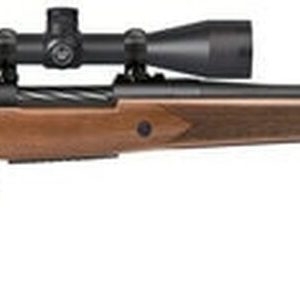 Mossberg Patriot .338 Win Mag, 22" Barrel, 3-9x40mm Vortex Crossfire II, Walnut Stock, Blued, 3rd