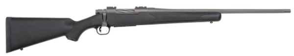 Mossberg Patriot Synthetic Bolt 375 Ruger 22" Barrel Stainless Steel Cerakote, Synthetic Black Stock