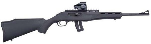 Mossberg Blaze Semi-Auto Rifle, 22LR, 16.5", Dead Ringer Green Dot Sight