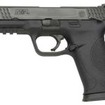 Smith & Wesson, M&P, Full Size, 45ACP, Striker Fired, 4.5" Barrel, Polymer Frame, Black, Low Profile Carry Sights, 10Rd, 2 Magazines, Ambidextrous Safety