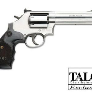 Smith & Wesson 686 Plus 3-5-7 Magnum Series 357 Mag/.38 Spec +P 5" Barrel White Outline RearSight 7rd