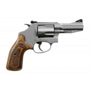 Smith & Wesson M60 Pro, .38 Special +P, 3", 5rd, Wood Grip, Stainless Steel