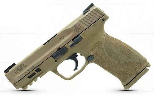 Smith & Wesson M&P M2.0 40S&W, 4.25", 15rd, Flat Dark Earth, Truglo TFX Sights