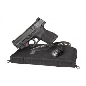 Smith & Wesson M&P Shield M2.0 EDC Range Kit, 9mm, 3.1", Crimson Trace, 8rd