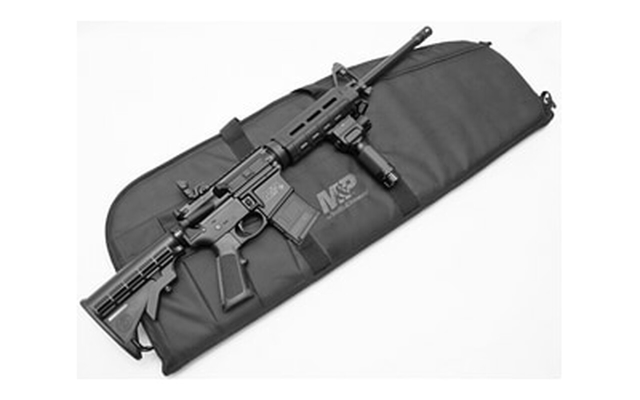 Smith & Wesson M&P15 Sport II Rifle Bundle 223/5.56mm, 16", Black, M-Lok, Lit Fwd Grip, Case, 10rd