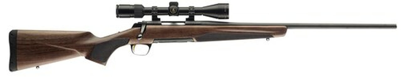 Browning 0353432309 X-Bolt Hunter LH Bolt 22-250 Rem 22" Barrel, Walnut Stock Blued, 4rd