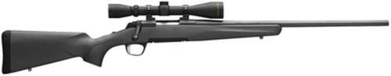 Browning X-Bolt Leupold Combo With ABS Case .308 Winchester 22" Sporter Contour Barrel Matte Blue Finish Composite Stock Matte Black Finish 4rd