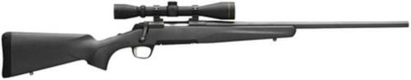 Browning X-Bolt Leupold Combo With ABS Case 300 Win Mag 26" Sporter Contour Barrel Matte Blue Finish Composite Stock Matte Black 3rd