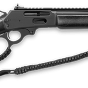 Marlin 1895 Dark Series 45-70 Govt 16" Threaded Barrel, Black Matte Finish, Black Webbed Stock, XS Rail
