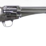 Uberti Frank James 1875 Single Action Army Outlaw, .45 Colt, 7.5", Ivory-Style Grip, Nickel Finish
