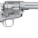 Uberti 1873 Cattleman NM Engraved, .45 Colt, 5.5", Pearl Grip, Stainless Steel