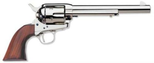 Uberti 1873 Cattleman New Model 45 Colt Polished Nickel 7 1/2