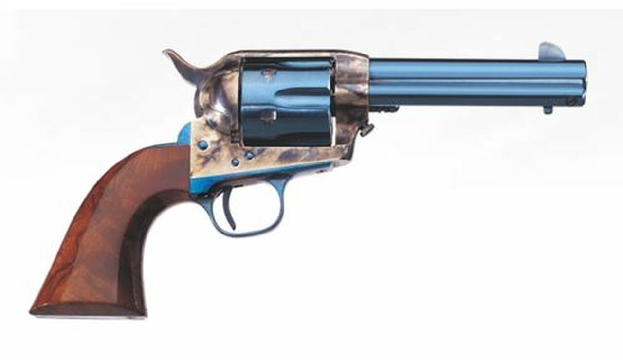 Uberti 1873 Cattleman .45 Colt, 5.5" Barrel, Walnut Grips, Charcoal Blue, 6rd